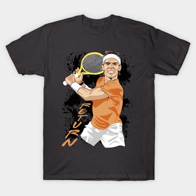 Rafa RETURN T-Shirt by Tiro1Linea